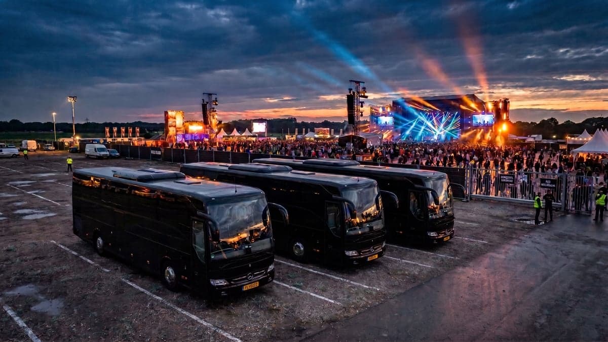 FlyBuzz provides transport for Groove Garden Festival 2026